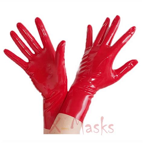 hand gloves sex mask female rubble hood anatomical black latex rubber mask fetish condom
