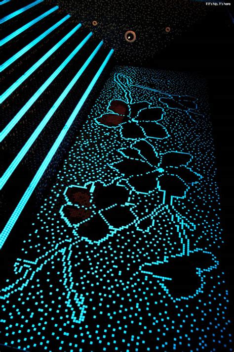 Chemiluminescence, the emission of light (luminescence) with limited emission of heat. Glow In The Dark Mosaic Tiles for the home and pool