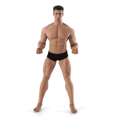 Male Action Figure Body Tbleague Tm A Scale Muscular Male Body Head Model Flexible
