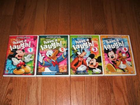 Disneys Have A Laugh Set On Dvd Volumes 1 2 3 And 4 Mickey Donald