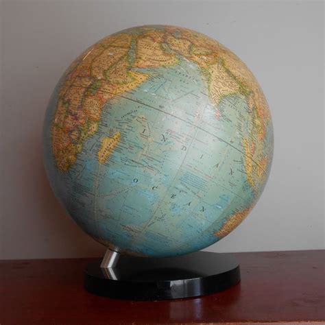 Large National Geographic Globe Chairish