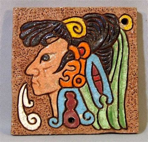 Arts And Crafts Mayan Tile Art And Photos Pinterest