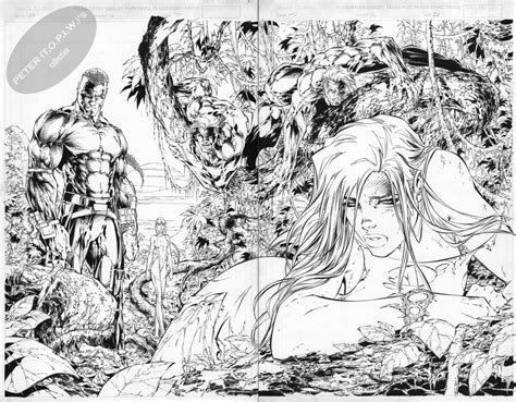 Witchblade 16 Pages 20 And 21 By Michael Turner Comic Art Graphic