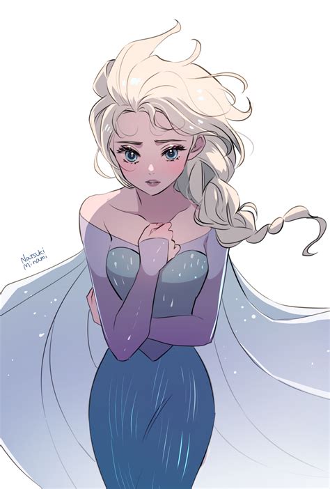 Elsa Frozen Drawn By User Raev Danbooru