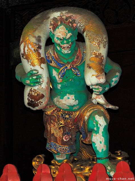 Japanese Traditions Fujin The God Of Wind