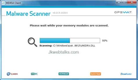 Opswat Malware Scanner Scans Running Processes And Memory With Five