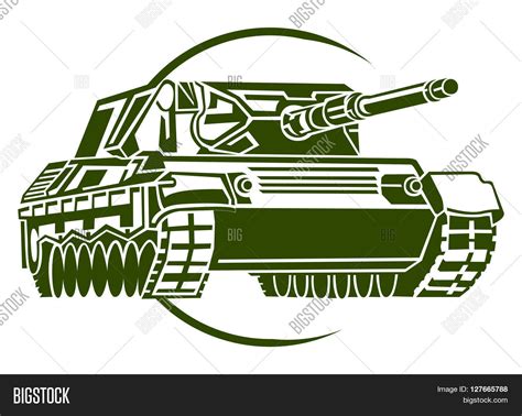 Army Tank Eps10 Vector And Photo Free Trial Bigstock