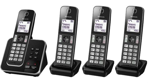 Shop with afterpay on eligible items. Buy Panasonic 4 Handset Digital Cordless Phone with ...