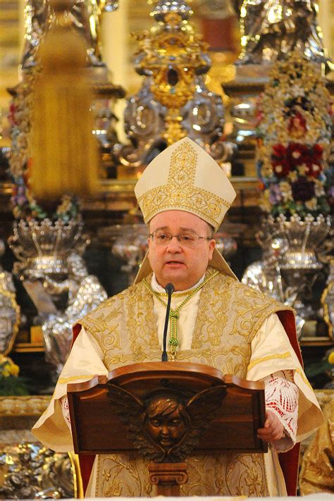 Bishop Charles J Scicluna Celebrates Pontifical Mass On The Feast Of