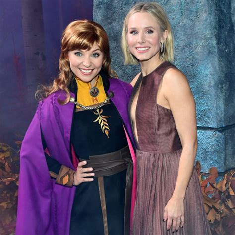 kristen bell wants to rescue anna and elsa from disneyland