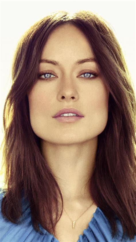 Olivia Wilde Stare 2018 720x1280 Wallpaper Olivia Wilde Celebrity Portraits Square Face Shape