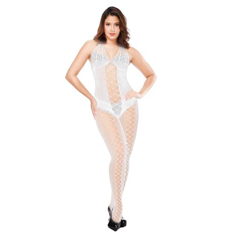 Koop 300styles Plus Size Erotic Hot Bodysuits For Women Fishnet Sexy