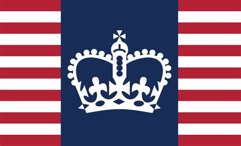 Kingdom Of America Flag Not Koa Canonfanon By Blusteraster12 On