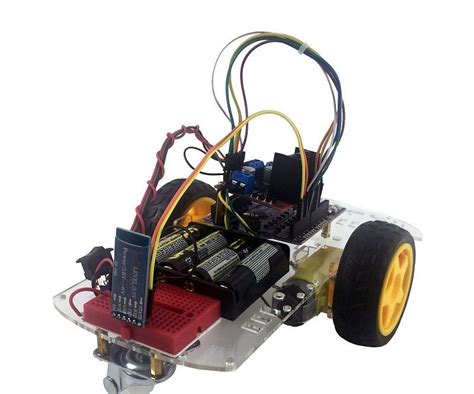 Bluetooth Mobile Robot Using Arduino Uno And Android 5 Steps