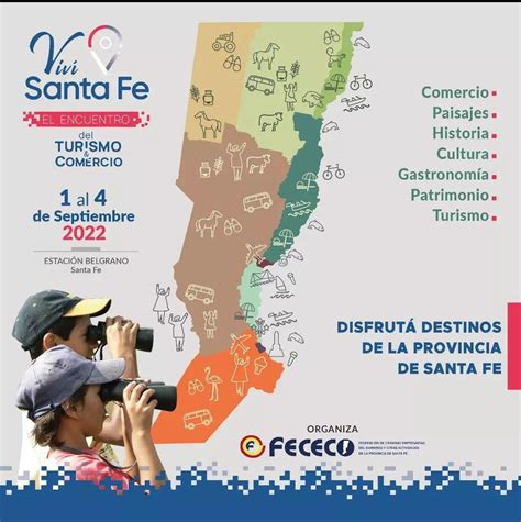 La Expo Viví Santa Fe Empieza A Tomar Forma El Gran Mapa Turístico