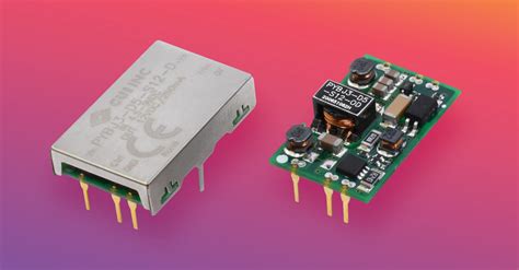 Isolated Dc Dc Converters Sport Ultra Thin Form Factor Electrical