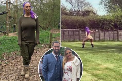 jodie marsh strips completely naked and runs around her garden to celebrate divorce from james
