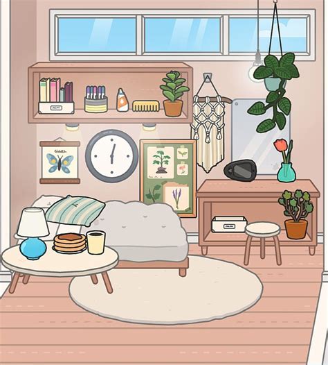 Toca Boca🫐🌿 | Комнатные идеи, Крутые комнаты, Декор для домика