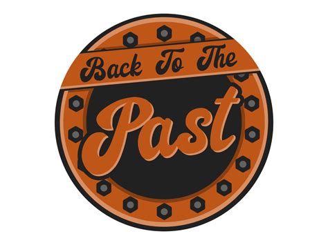 Cropped Back To The Past Logo Mockup Back To The Past