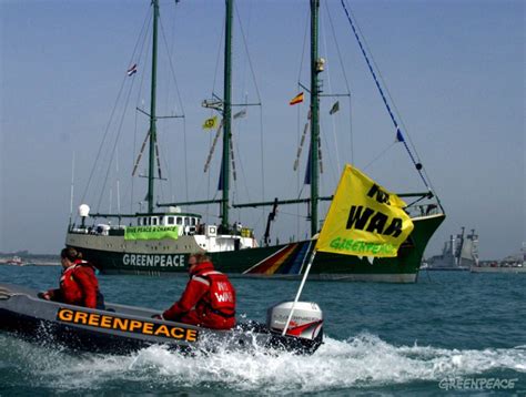 Greenpeace Conmemora El 20 Aniversario Del Hundimiento Del Rainbow