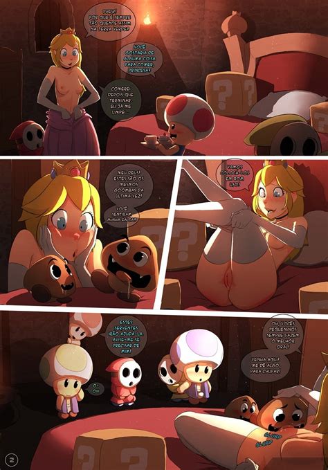 Desenhos Porno Em Quadrinhos Super Mario Bros E A Princesa