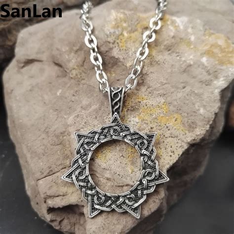 1pcs Men Fashion Jewelry Hot Sale Necklace Heptagram Magical 7 Pointed