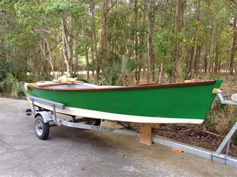 Simple Flatbottom River Skiff Traditional Boats Classic Traditional