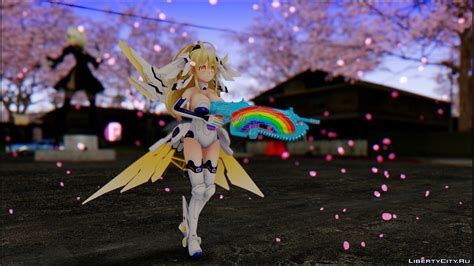 Yellow Heart From The Anime Hyperdimension Neptunia Re