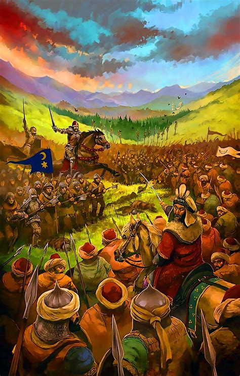 Vlad Tepes The Impaler Leading His Transylvanian Troops Against The