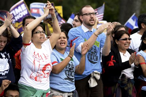 Immigration Reform Rally Ends In Arrests In Front Of U S Capitol