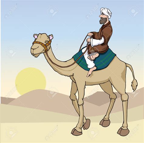 Set of saudi arabia and arabic culture line icons. Camel driver clipart 20 free Cliparts | Download images on ...