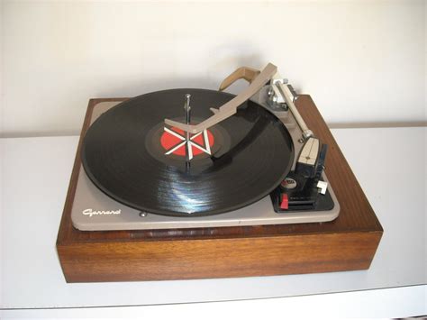Vintage Garrard At6 Automatic Turntable 4 Speed With Solid