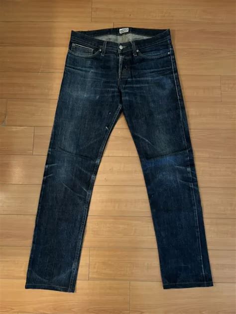 Naked And Famous Weird Guy Deep Indigo Selvedge Jeans Picclick