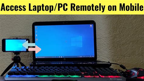 How To Access Laptop Remotely From Mobile Phone Remote Desktop