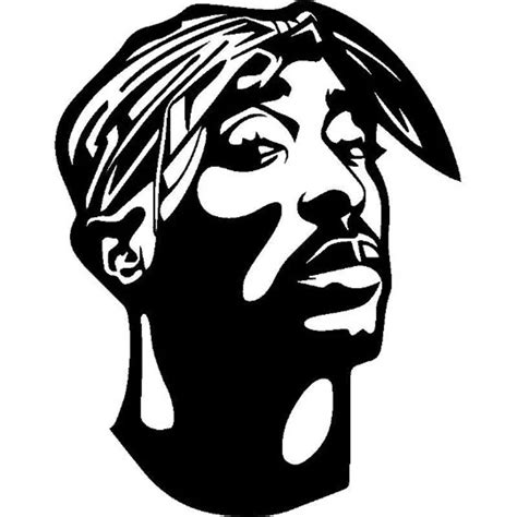 Tupac Shakur Svg Etsy Tupac Art Tupac Art Logo