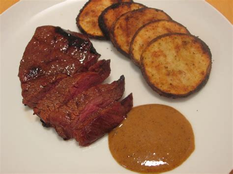 Chuck roast is a tough cut of meat that often includes part of the blade bone, and it's cut in a cylindrical or oblong shape in which the grain runs in the same direction as the long side of the meat. Jenn's Food Journey: Marinated Chuck Tender Steaks with Bar Americain Steak Sauce