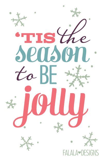 ‘tis The Season Tis The Season To Be Jolly Christmas Lyrics