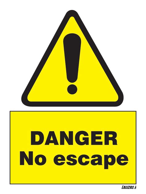 No escape from hong kong new legislation lets the government block people from leaving. LALIZAS IMO SIGNS - Danger No Escape