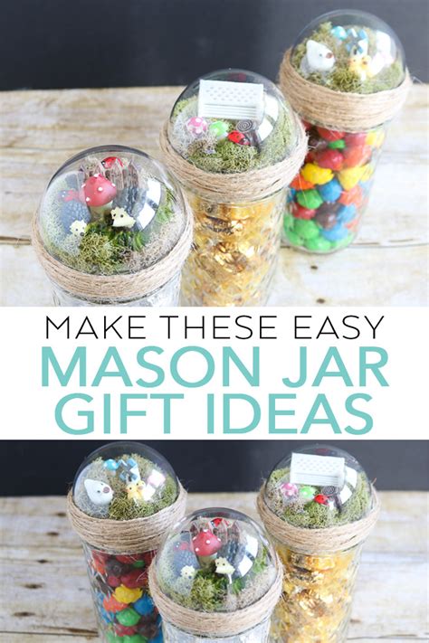 Mason jars were invented in the 1850s to preserve food, by a man named john l.—you guessed it—mason. Mason Jar Gift Ideas with a Fairy Garden Top - The Country ...