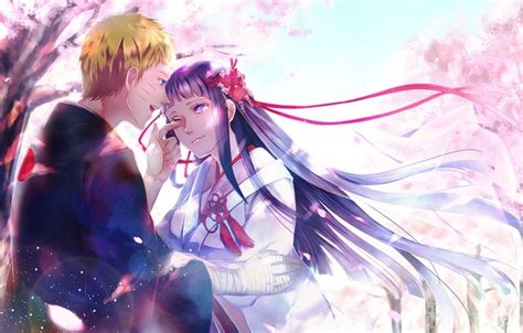 Wallpaper naruto, anime, art, Hyuuga Hinata, Uzumaki ...