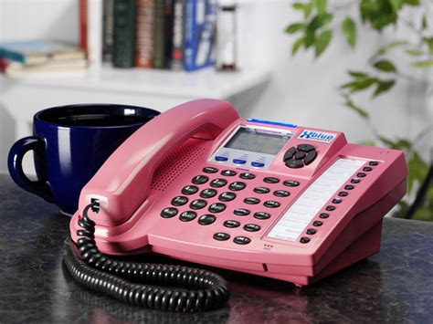 New Xblue Color Pink Telephone System Installers Tech Support