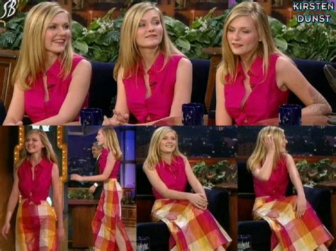 Nackte Kirsten Dunst In The Tonight Show With Jay Leno
