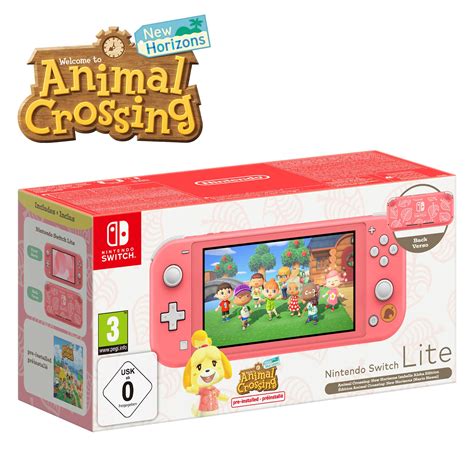 Nintendo Switch Lite Animal Crossing New Horizons Isabelle Aloha