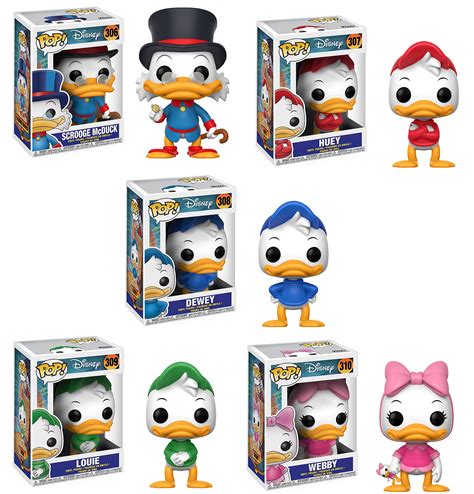 Buy Funko Disney Pop Ducktales Scrooge Mcduck Huey Dewey Louie Webby