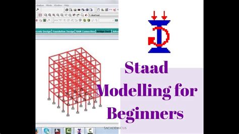 Staad Modelling For Beginners Youtube
