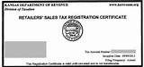 State Sales Tax License Images