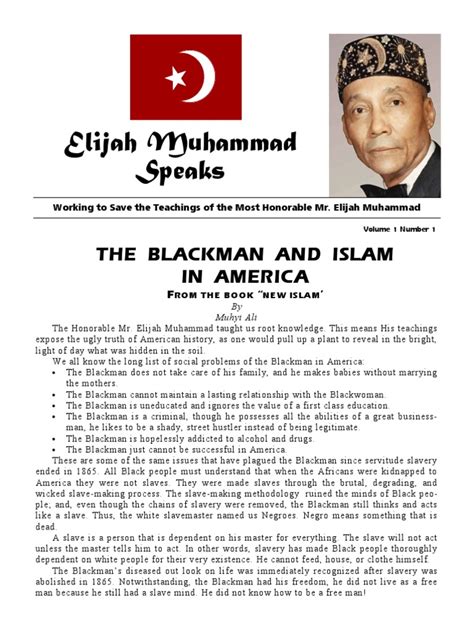 How to eat to live, book 2: FB Page Elijah Muhammad Speaks.pdf | Elijah | Freemasonry ...
