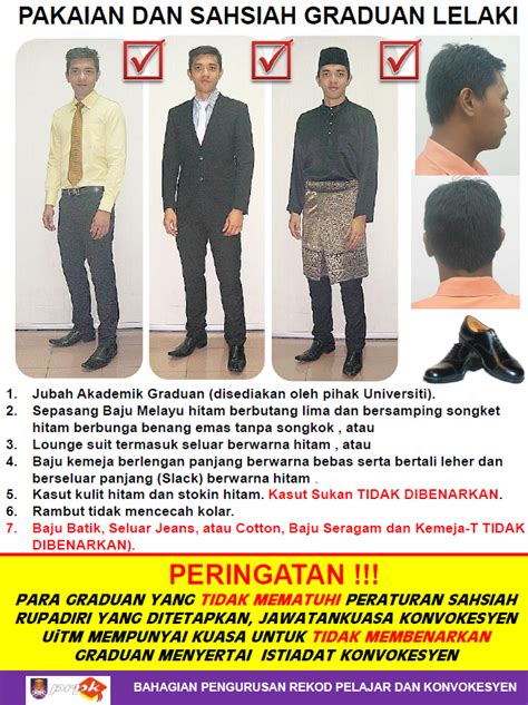 Bahagian rekod pelajar dan konvokesyen uitm : Pakaian Formal Di Uitm - Baju Adat Tradisional