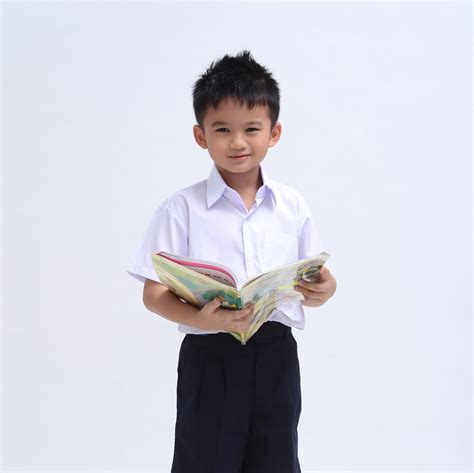 Binbi Primary School Uniform Boy Short Sleeve White Shirt Koshibo