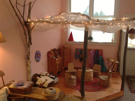Magical Tree Fort In The Nursery Classroom At Seacoast Waldorf School Reggio Classroom